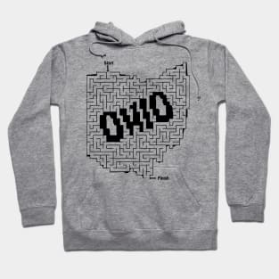Ohio Maze Puzzle Hoodie